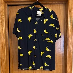 Goodfellow & Co Men's Banana Print Shirt